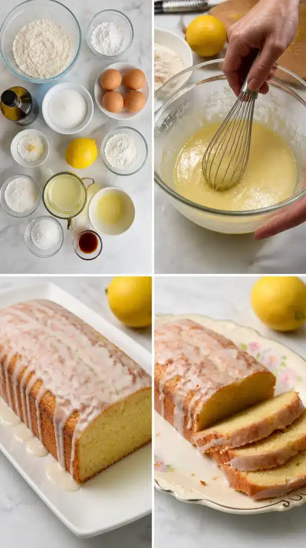 Gluten-Free Lemon Loaf with Glaze (Dairy-Free)