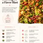 Crispy Rice Salad topped with Peanut-Chili Dressing for a flavorful meal