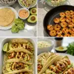 Delicious easy shrimp tacos loaded with fresh ingredients and vibrant flavors