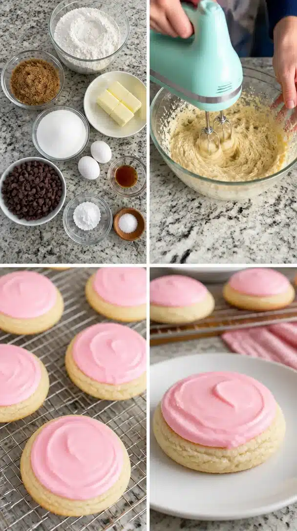 Delicious gluten free Crumbl cookies arranged on a plate.