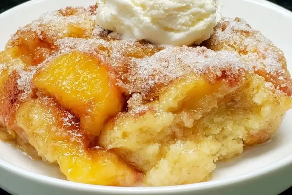 Gluten-Free Peach Cobbler