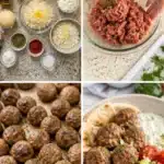 Delicious gyro bowl with fresh vegetables, meat, and sauce served in a bowl