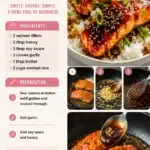 Honey garlic salmon served in a rice bowl with vegetables