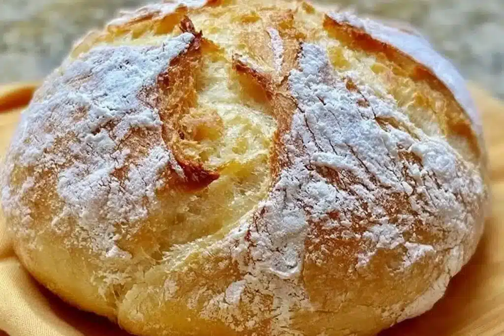 No Knead Gluten Free Bread