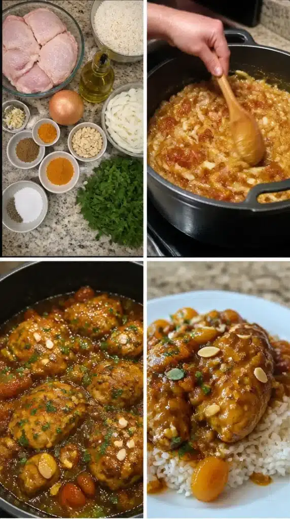 Deliciously spiced Persian Garlic Chicken Thighs served on a plate.