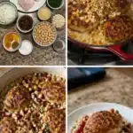 Delicious Persian chicken served with fragrant rice and aromatic spices.
