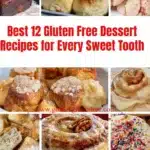 A variety of gluten free desserts including cakes, cookies, and brownies.