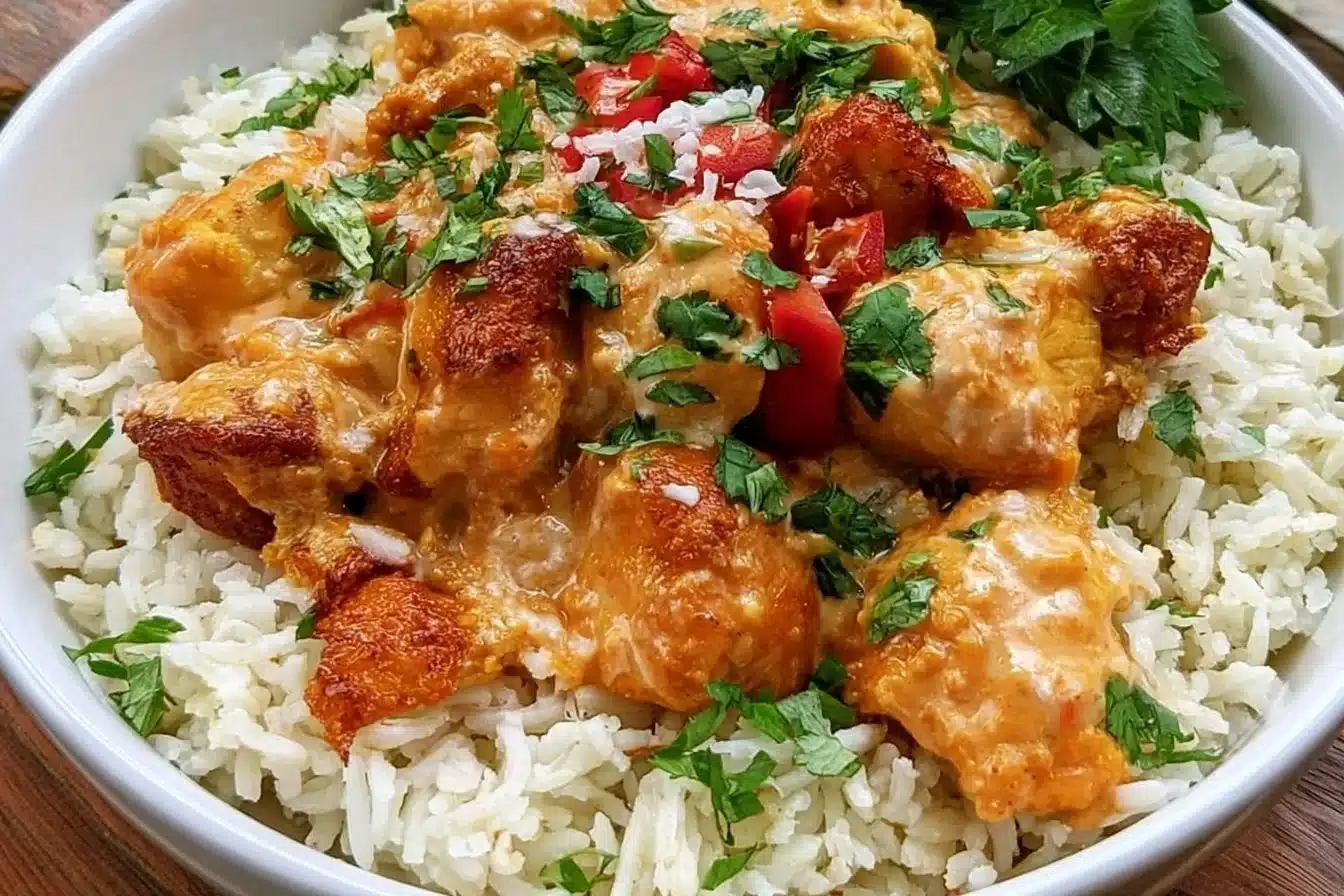 Coconut Chicken Rice Bowls