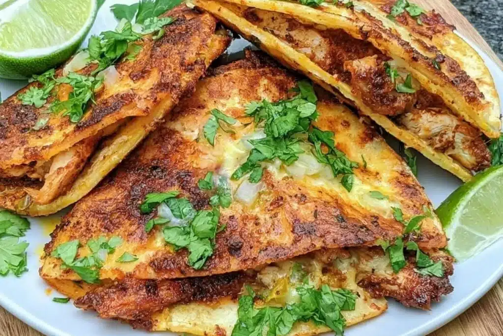 Chicken Birria Tacos