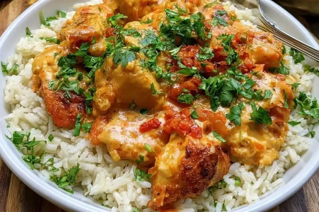 Coconut Chicken Rice Bowl