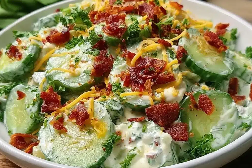 Cucumber Ranch Crack Salad