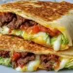Delicious Keto Crunchwraps ready to enjoy, perfect for low-carb diets.