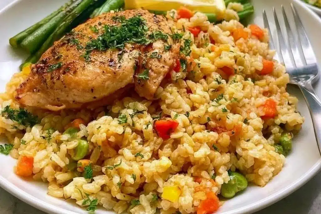 Gluten Free Dairy Free Chicken and Vegetable Pasta