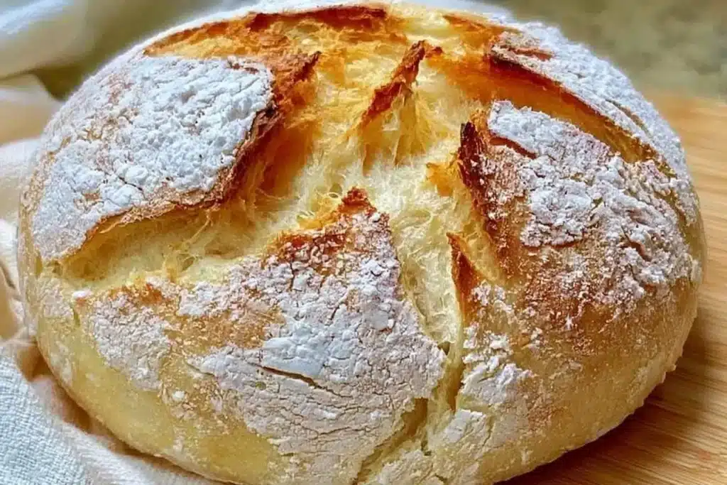 No Knead Gluten Free Bread