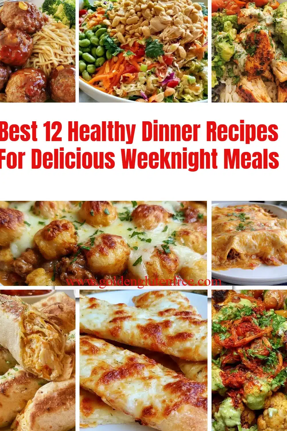 Delicious healthy dinner recipes for quick weeknight meals