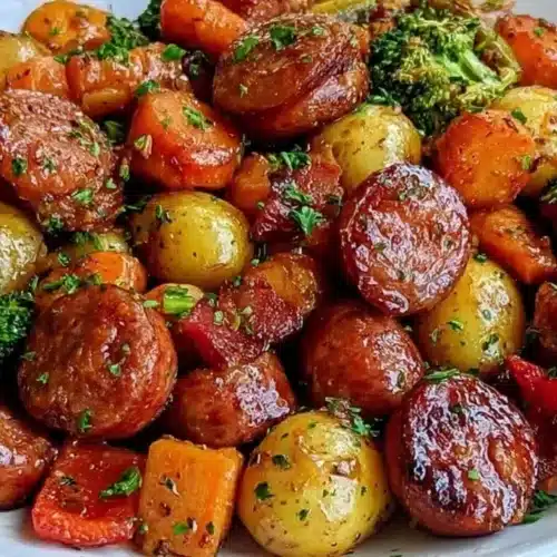 Easy One Pan Honey Garlic Beef Kielbasa And Veggie 2026 08 06 153532 1024x683 1