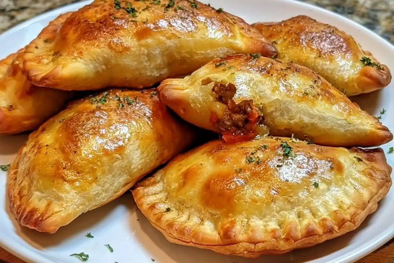Delicious gluten free empanadas filled with savory ingredients