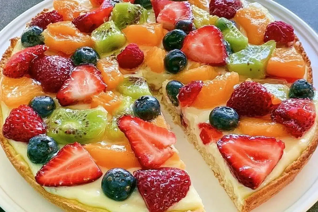 Gluten Free Fruit Pizza Easy Homemade Su &hellip;