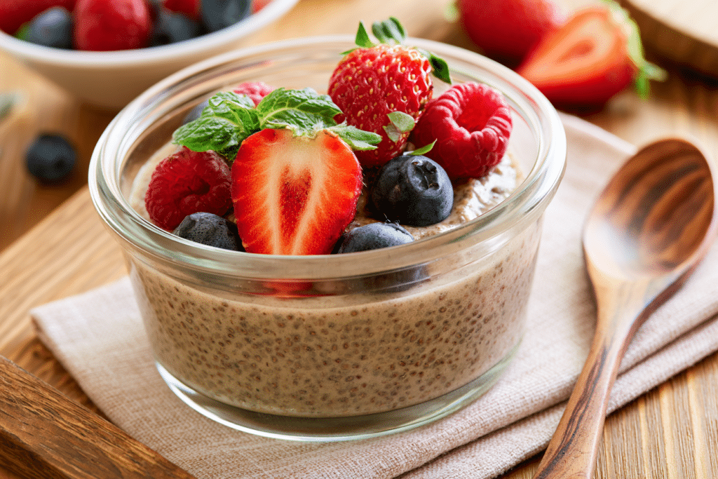 Hojicha Chia Pudding Gluten Free Recipe - Delicious & Healthy