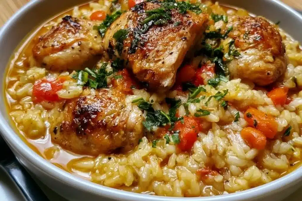 One-Pot Chicken & Rice