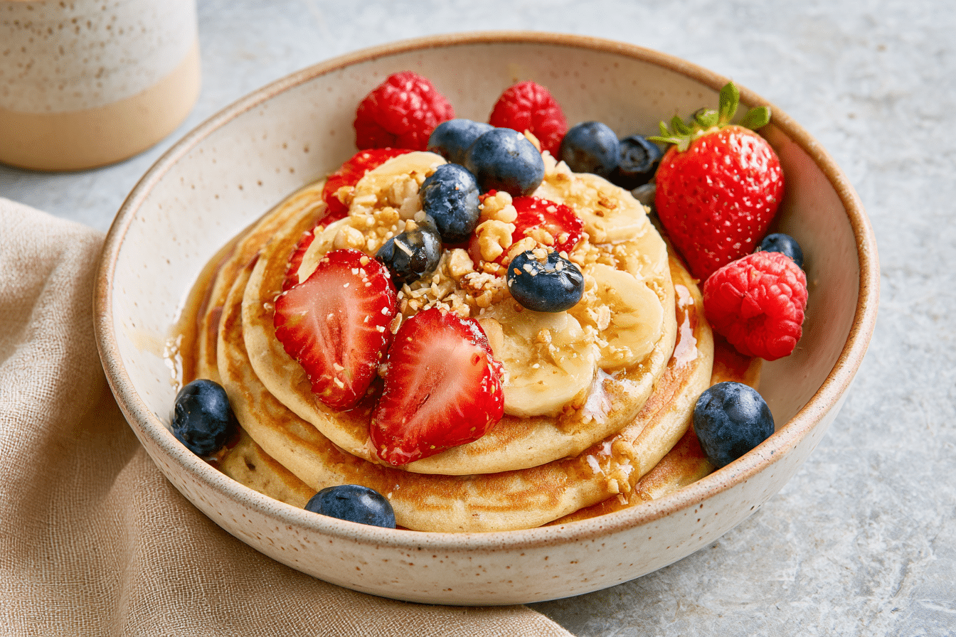 Ultimate Gluten-Free Protein Pancake Bowl Recipe