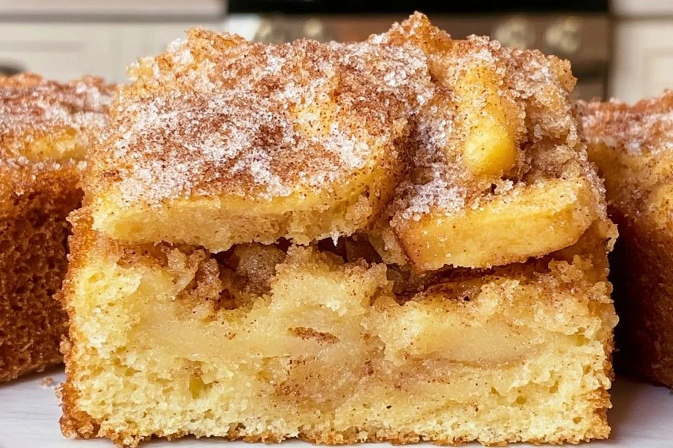 Cinnamon Sugar Apple Cake