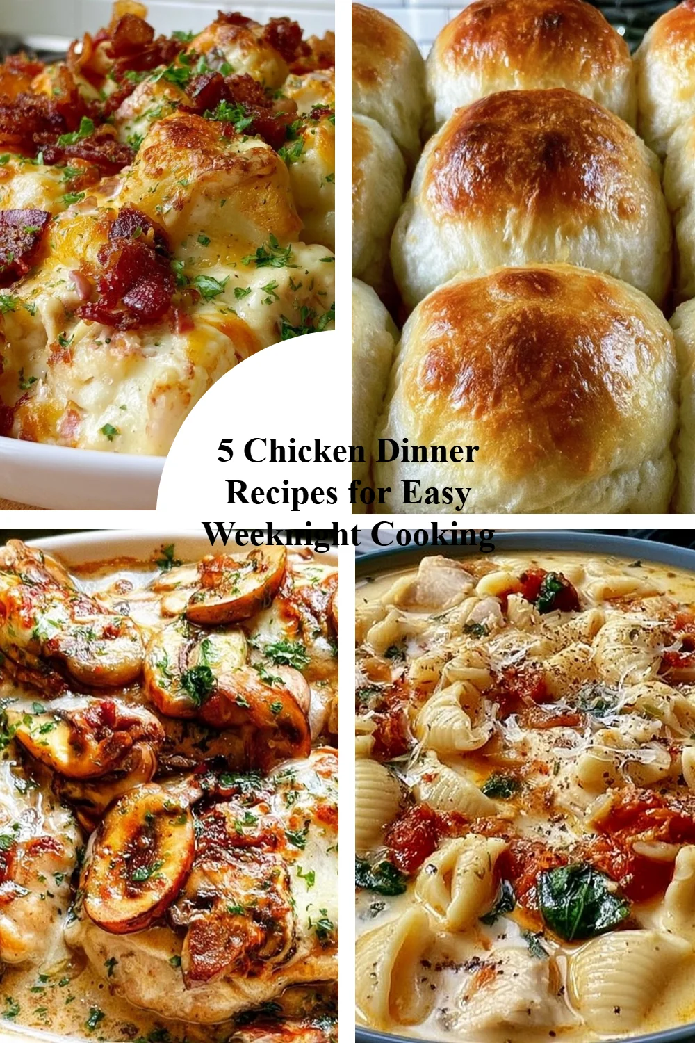 Easy weeknight chicken dinner recipes for quick meals
