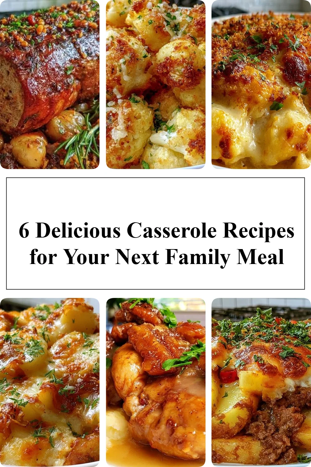 Six delicious casserole recipes for a perfect family meal