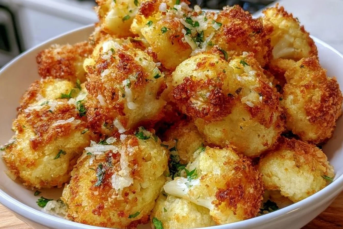 cheese  Cauliflower bites