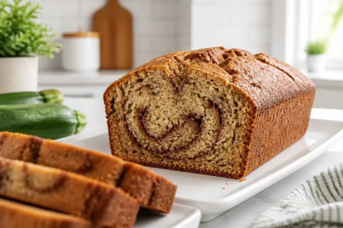 Cinnamon Swirl Zucchini Bread (Gluten-Free, Dairy-Free) Made Easy!