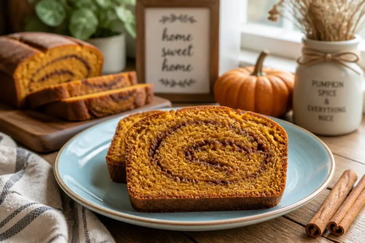Deliciously Moist Cinnamon Swirl Pumpkin Bread (Gluten-Free, Dairy-Free)
