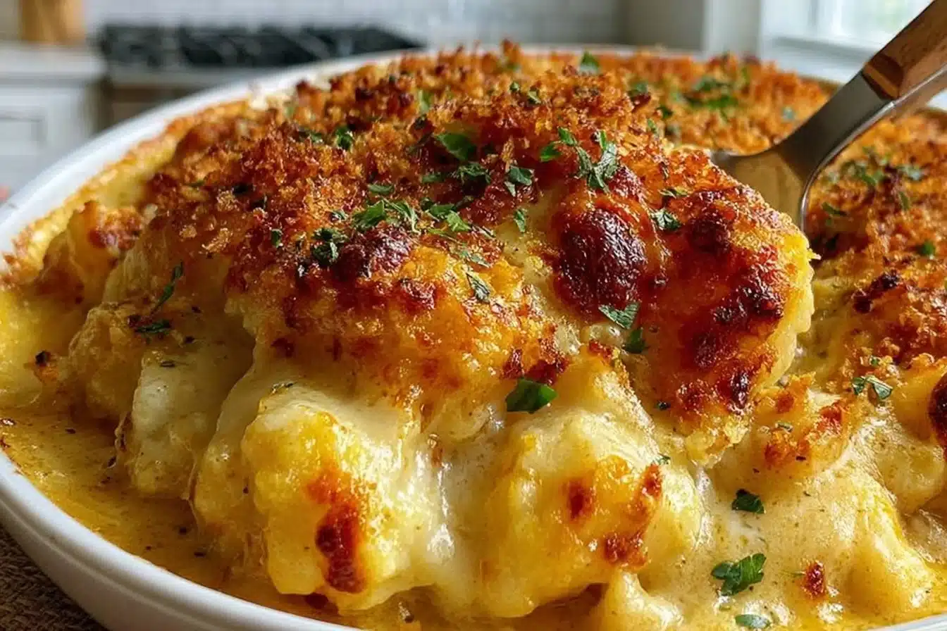 Dolly Parton's 5-ingredient casserole ready to be served