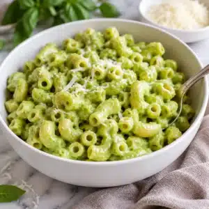 Glutenfreie Monster Mac and Cheese served in a festive bowl